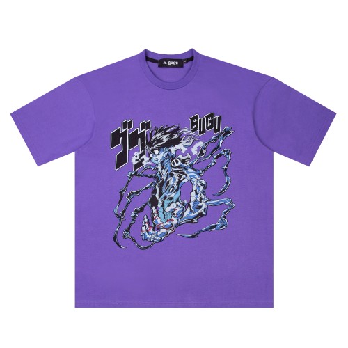 t-shirt "GUGU ANIME" violet