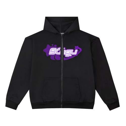 zip hoodie „GUGU NINJA" black